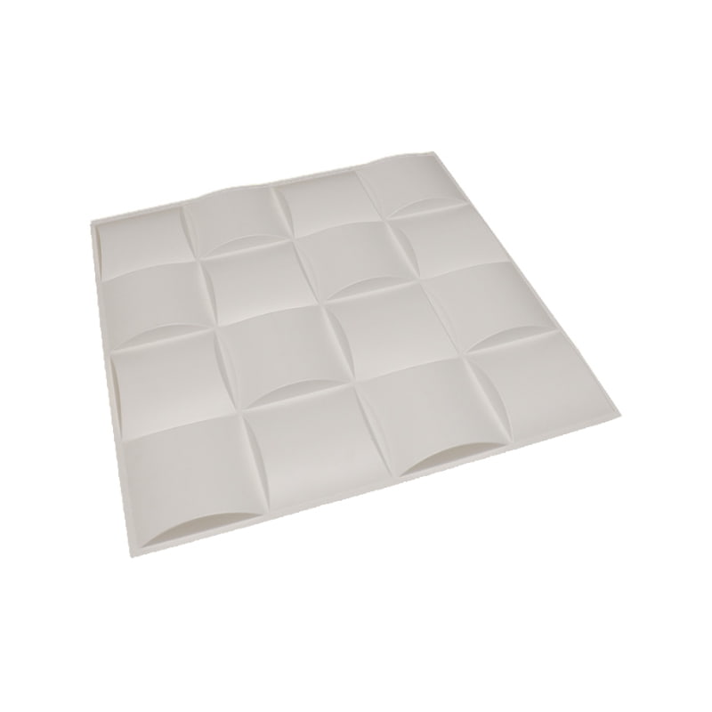 Holdbart 3D-printet PET-vægdekorationspanel